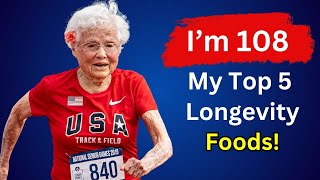 Julia Hawkins (108 yr old) I eat TOP 5 Food & don't get old. Anti-aging Benefits