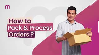 ✔ Order process using Meesho supplier app | Step by step tutorial | Pack & dispatch orders on Meesho