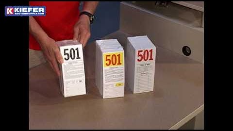 Pre-Numbered Stock Bid Cards