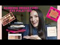 Ranking My Drugstore/Affordable Eyeshadow Palettes- What&#39;s my FAVORITE?!?!?