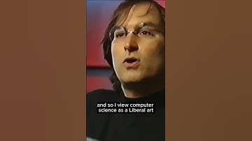 Steve Jobs: Learn a computer language, because it teaches you how to think