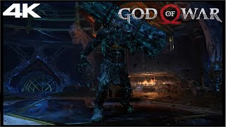 God of War (2018) PS5 - Grendel of the Frost & Grendel of the Ashes Boss Fight 4K