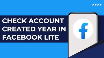 How To Check Facebook Account Created Year In Facebook Lite (2025)   | Find Registration Year In FB