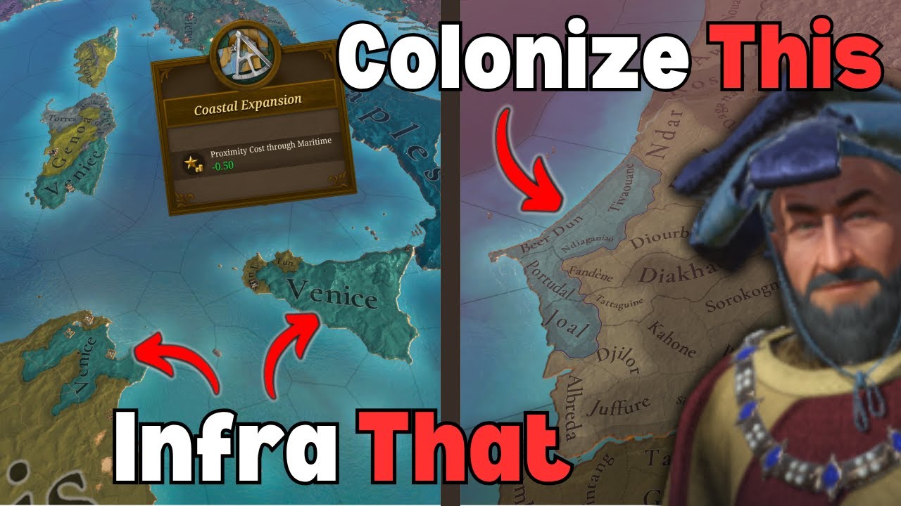 Setting Up a COLONIAL Power as Venice in EU5
