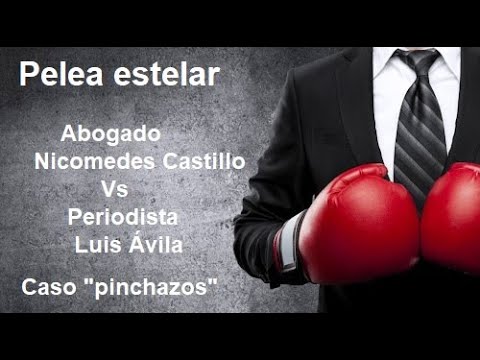 Abogado Nicomedes Castillo en caso "pinchazos" invita a periodista Luis Ávila de Epasa a "pelear"