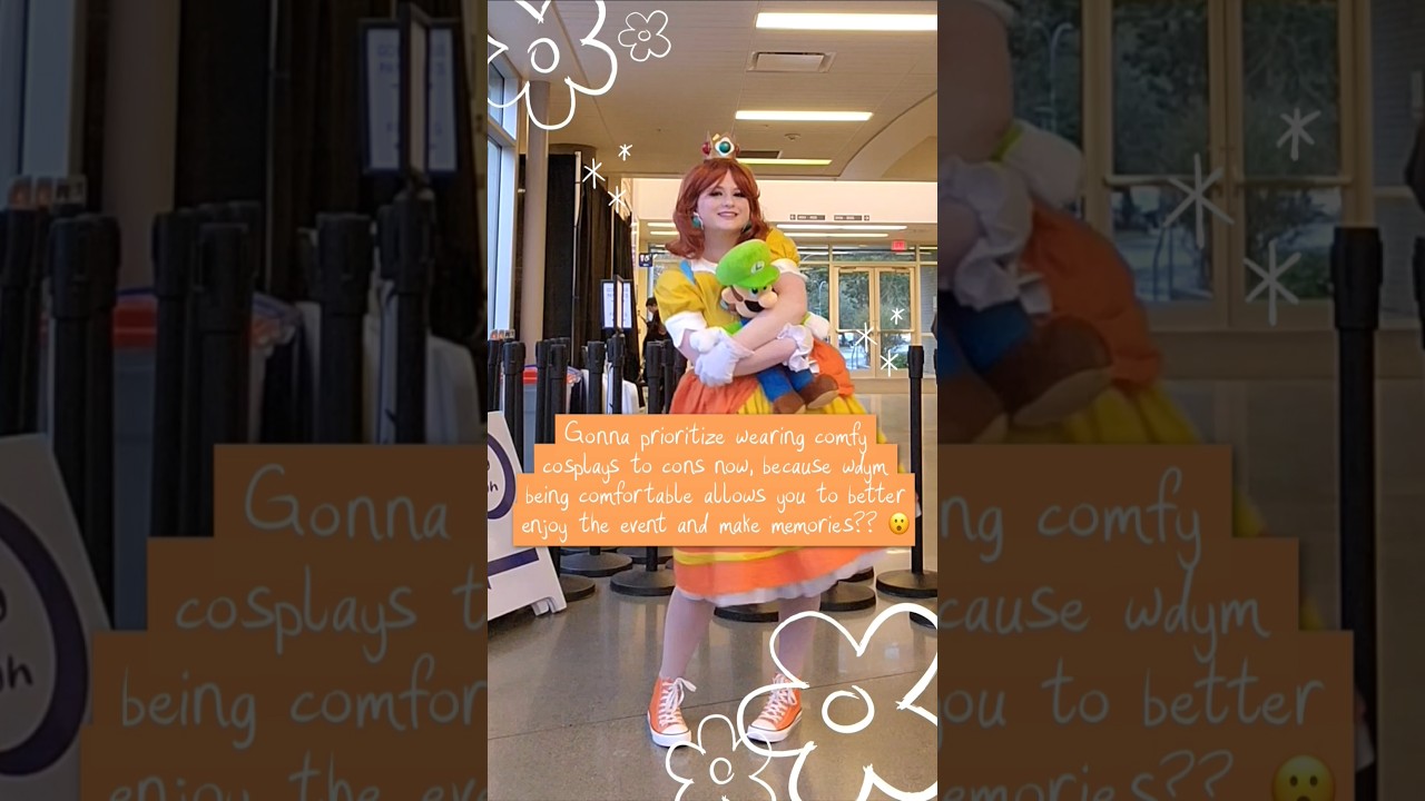 Prioritizing comfort while cosplaying? In THIS economy???