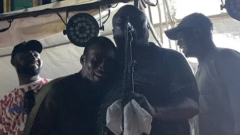 PASUMA'S BOY, SARAFA ADIGUN CONFESSES AS SAHEED OSUPA GIVES HIM THE SHOCK OF HIS LIFE ON STAGE