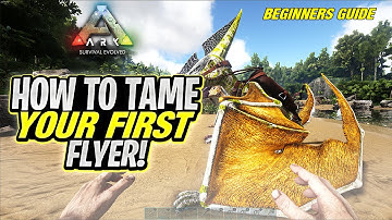 ARK Beginners Guide Series - How To Tame Your First Flyer!