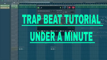 60 seconds trap beat tutorial | Fl Studio 21 (2023)