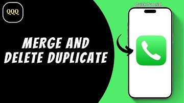 How To Merge and Delete Duplicate Contacts on iPhone ?