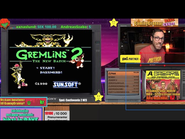 GamingGrannar Livestream 20:00 Äntligen tillbaka! Dags att spela och snacka med er!