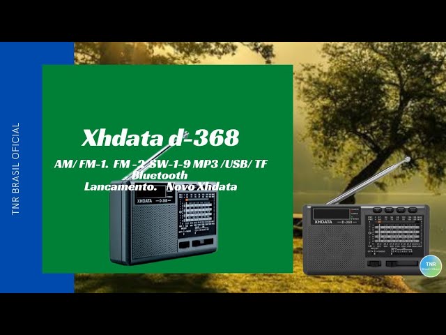 XHDATA D-368 Portable Radio short review 