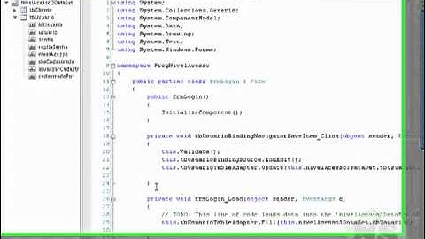 Tutorial Nível de Acesso em C# - Tela de Login Parte II