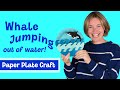 How to Make a Whale Paper Plate Craft | Art and Craft Easy for Kids