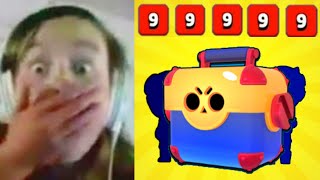 Mega Kutudan 5 Defa 9 Yazdi Çocuk Çildirdi - Brawl Stars