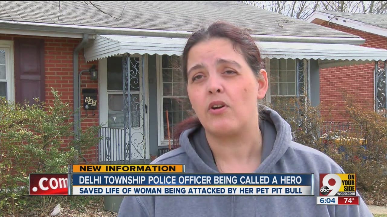 Neighbors glad officer killed pit bull