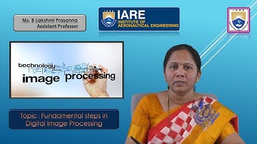 Fundamental steps in Digital Image Processing by Ms. B Lakshmi Prasanna