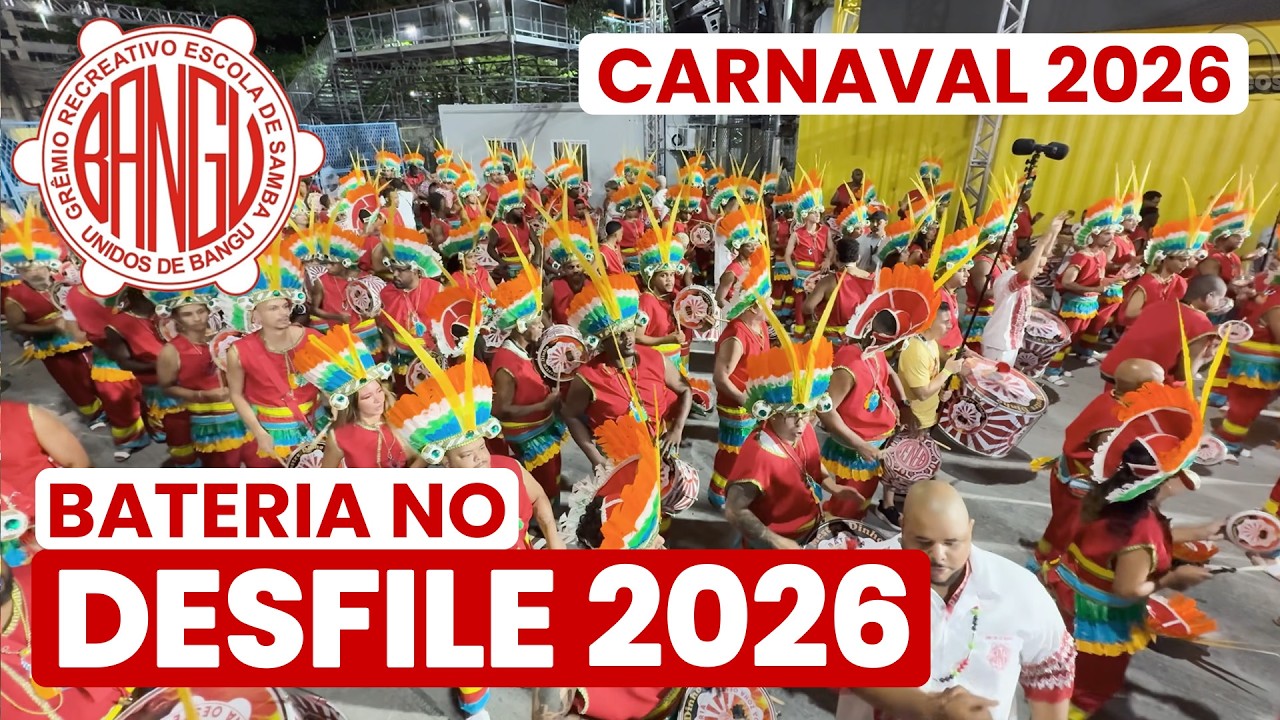 UNIDOS DE BANGU 2026 - 4K | DESFILE OFICIAL | SAMBA AO VIVO  #SERIEOURO26