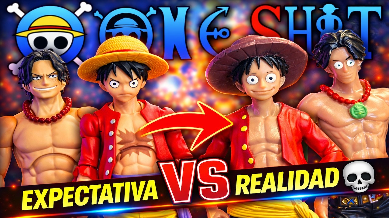 YONKI D. LUFFY y sus amigos 😂 ONE PIECE Unboxing Mierder
