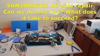 SUN2000GTIL - AC failure repairs. All that you might want to know before you try...
