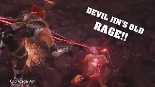 Tekken 7 - Devil Jin Rage Art Old Vs New Animations | Difference!