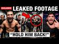 LEAKED FOOTAGE : Khamzat Chimaev & Dillon Danis BACKSTAGE BRAWL ROCKS RAF!