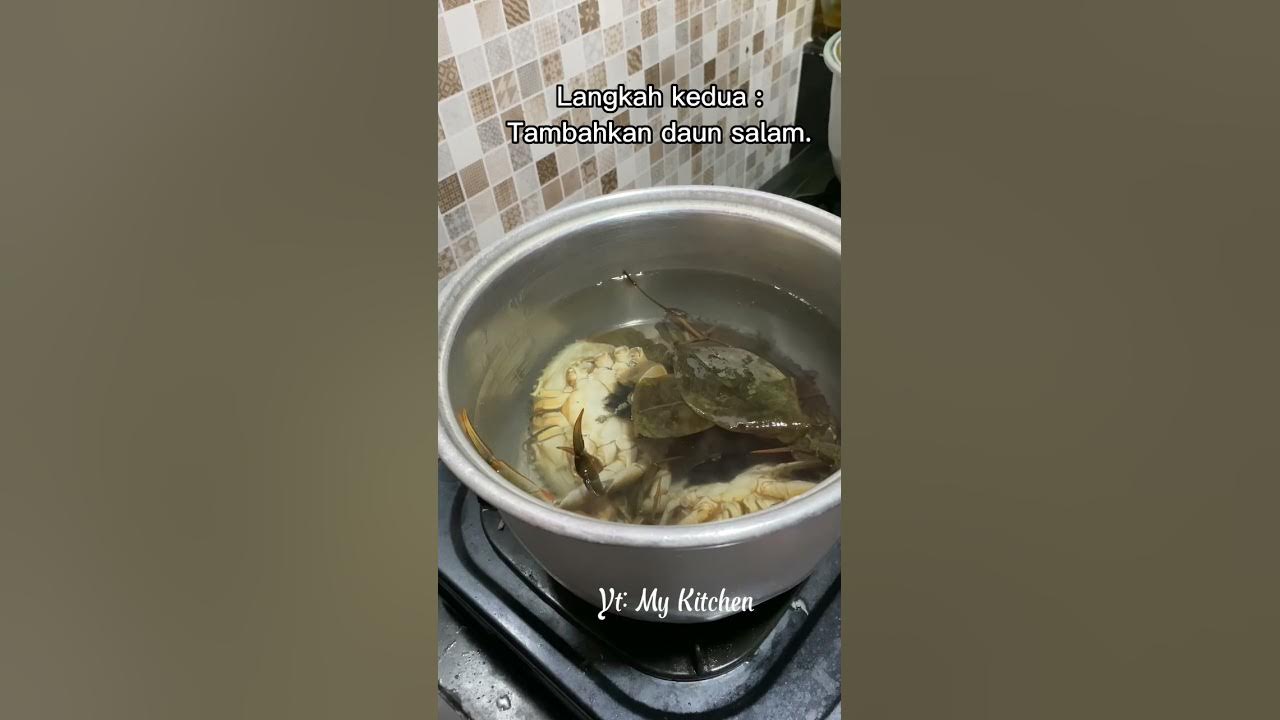 TIPS MASAK KEPITING SUPAYA TIDAK AMIS #masak #masakanrumahan #resepmasakan #tipsmasak #kepiting