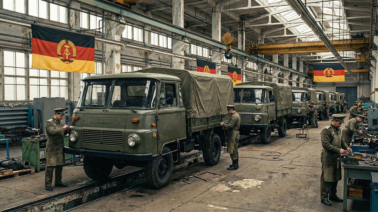 ROBUR: Nákladní Vůz Který Udržel Východní Německo Na Nohou – Dokumentární