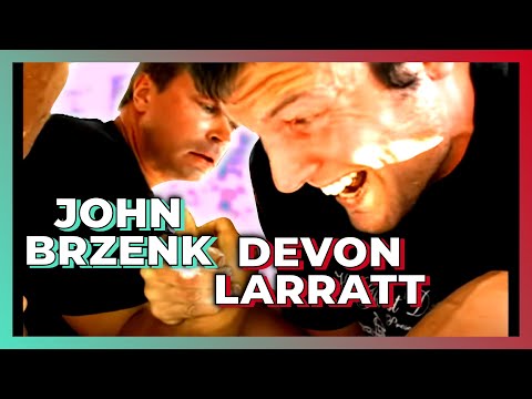 JOHN BRZENK vs DEVON LARRATT - Love Armwrestling INSTANTLY after this!