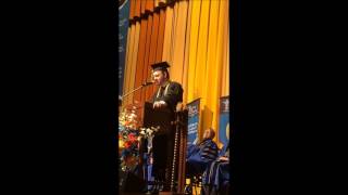 SCUHS Spring 2015 Graduation Acupuncture Valedictory