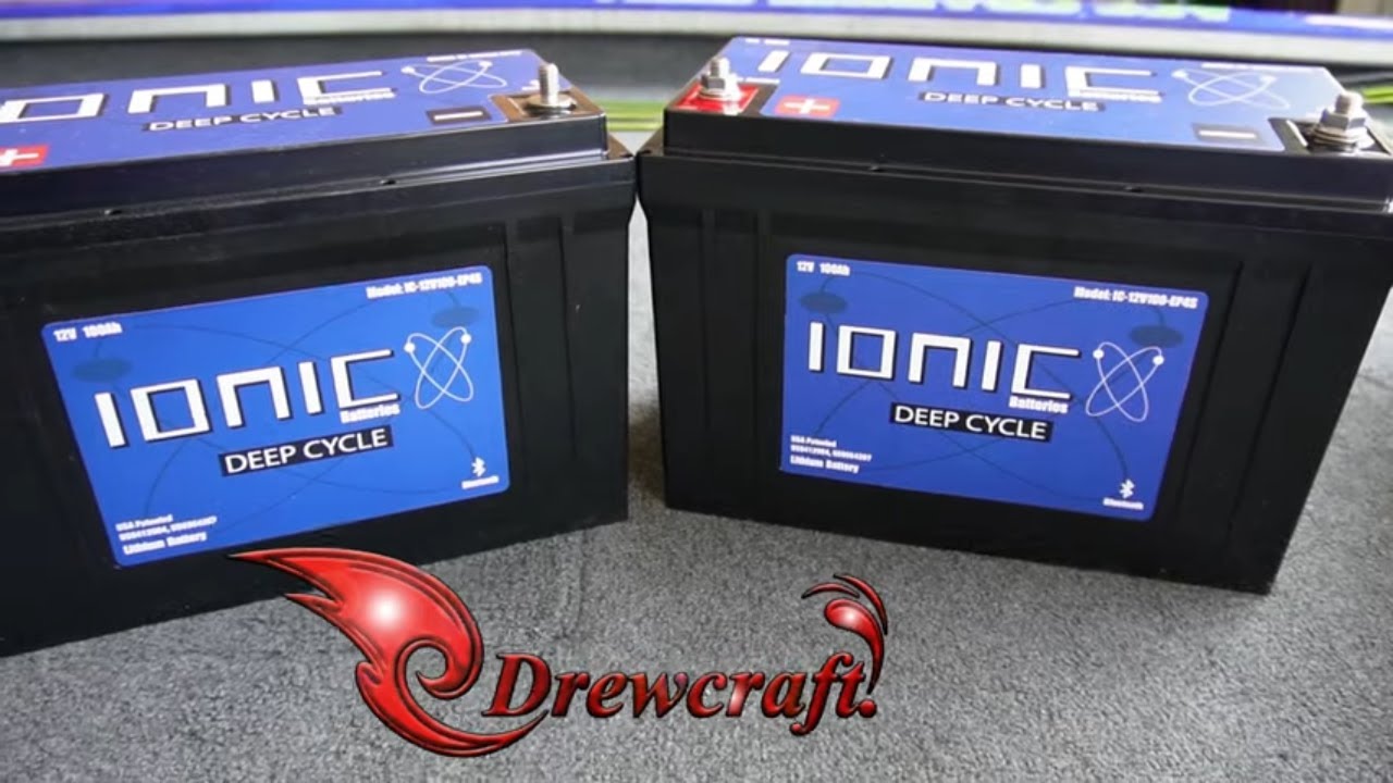 12V 100Ah Lithium Battery  Ionic 12V Deep Cycle Battery