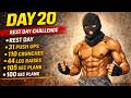 Day 20 Rest Day Challenge 🔥 31 Push Ups, 110 Crunches, 44 Leg Raises