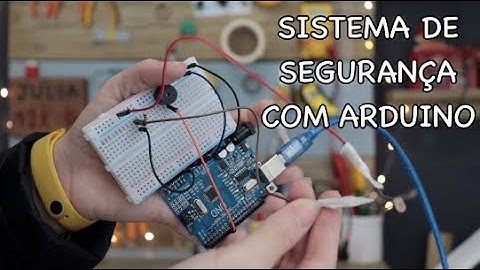 MINI Sistema de segurança com ALARME no ARDUINO