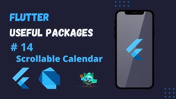 Flutter Pub Packages Series EP 14 - Scrollable Calendar (Flight Ticket Booking)