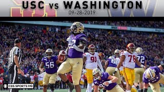 Any hope of no. 21 usc mounting a comeback to upend 17 washington on
saturday died at the goal line -- thrice. in three momentous plays
first-half w...