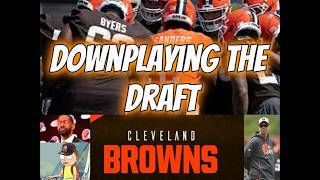 The CLEVELAND BROWNS media continues to DOWNPLAY Andrew Berry's moves