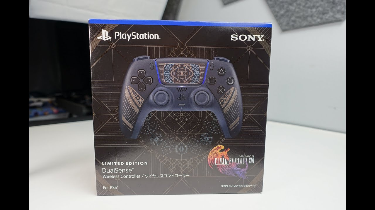 SONY FINAL FANTASY XVI PS5 Controller Limited Edition DualSense