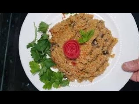 DAKİKALAR İÇİNDE HAZIR! MANTARLI SEBZELİ BULGUR PİLAVI NASIL YAPILIR? Kolay Pratik Yemek Tarifleri