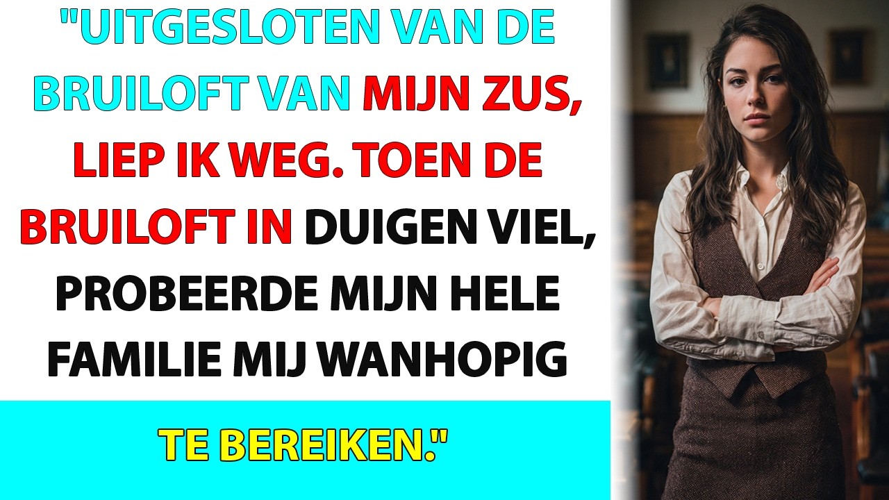 “Je hebt dienstpersoneel-energie, dus je verpest de sfeer op de foto’s.” Dat was het appje waarmee mijn zus me van haar gastenlijst schrapte. Twee maanden eerder had ik €28.000 van mijn...