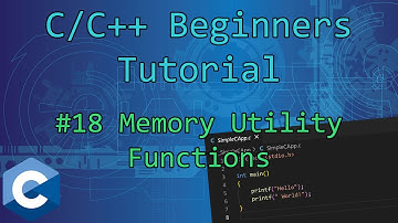 0x12 - Memory Utility Functions (memset, memcpy, memcmp) | C/C++ Beginners Tutorial