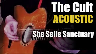 Video thumbnail of "The Cult - She Sells Sanctuary (Acoustic Cover)"