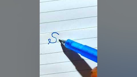 Snake - name in neat and clean handwriting | Beautiful cursive handwriting practice |#shorts