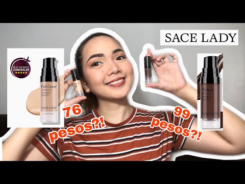 SACE LADY FULL COVER CONCEALER AND TINTED EYEBROW GEL REVIEW | MAGANDA NGA BA?! 🤔🤔 | MISS D