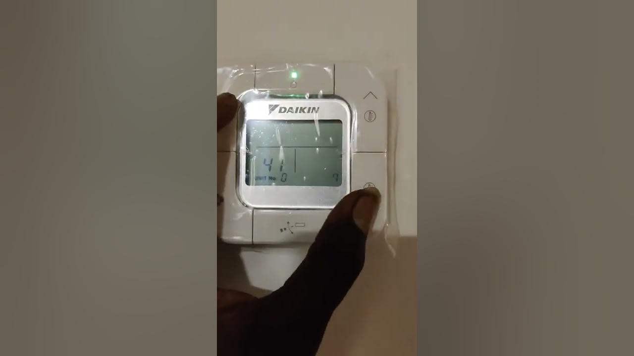 Daikin VRV IDU THERMISTOR temperature checking method YouTube