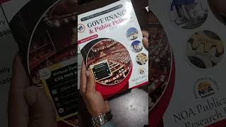 Governance and Public Policy for CSS 2026 By NOA Publications NOA CSS BOOKS CSS 