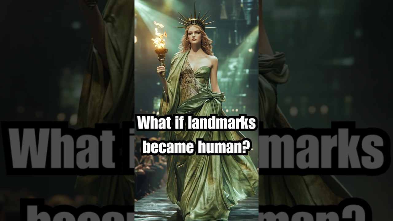 What If Landmarks Became Human? | Iconic Landmarks Personified  