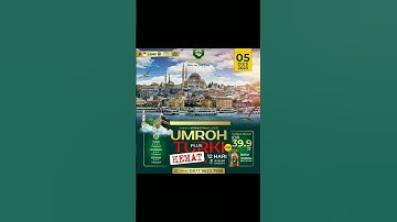 Umroh plus Turki tgl.01, 05, 27 Desember 2023 #umroh #umrohplusturki #youtuber #viral #shorts #reels