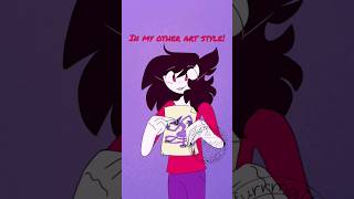 POV:You're an artist with 2 artstyles #artstyle #imamandaim6