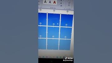 How to Create Grid / Tiled Images in PowerPoint #shorts