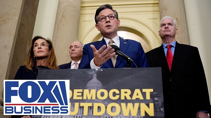 Speaker Johnson holds presser on day 34 of Democrat-led shutdown